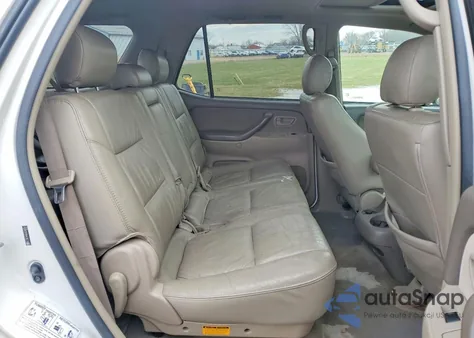 2006 Toyota Sequoia Sr5 z USA, uszkodzony, nr VIN 5TDBT44A56S266341